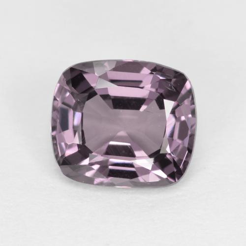 1.20캐럿 천연 미디엄 퍼플 스피넬, 쿠션 컷, 6.8×6 mm, VVS