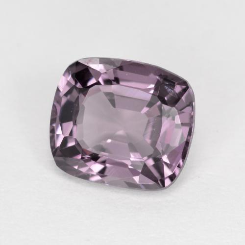 1.20캐럿 천연 미디엄 퍼플 스피넬, 쿠션 컷, 6.8×6 mm, VVS