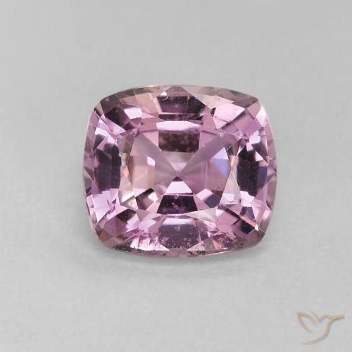 1.43ct 자연스러운 연한 분홍빛이 도는 보라색 스피넬, 방석, VVS