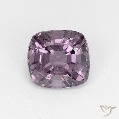 1.56ct 자연스러운 그레이 퍼플 스피넬, 방석, VS