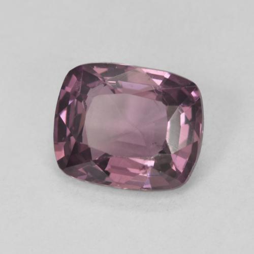 1.58캐럿 천연 Medium Dark-Purple 스피넬, 쿠션 컷, 7.8×6.4 mm, VVS