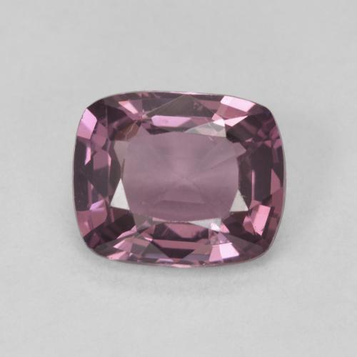1.58캐럿 천연 Medium Dark-Purple 스피넬, 쿠션 컷, 7.8×6.4 mm, VVS