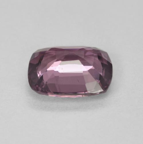 1.58캐럿 천연 Medium Dark-Purple 스피넬, 쿠션 컷, 7.8×6.4 mm, VVS