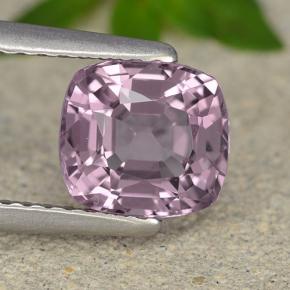 1.60캐럿 천연 미디엄 퍼플 스피넬, 쿠션 컷, VVS-VS