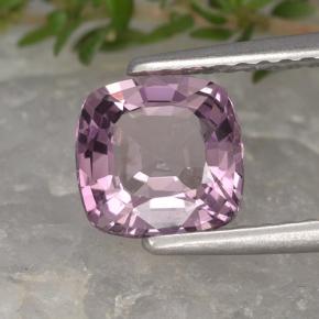 1.31캐럿 천연 딥 모브 톤 스피넬, 쿠션 컷, 6.7×6.6 mm, VVS