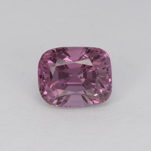 1.15캐럿 천연 미디엄 퍼플 스피넬, 쿠션 컷, 6×4.9 mm, VVS-VS