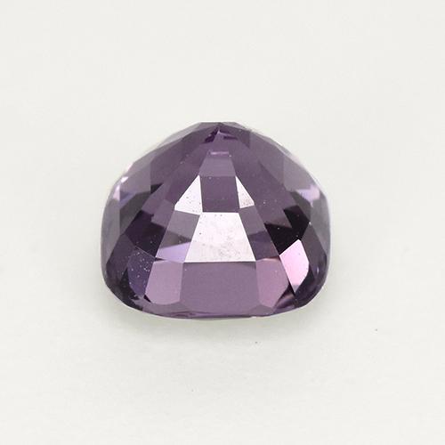 1.02캐럿 천연 미디엄 바이올렛 스피넬, 쿠션 컷, 5.4×5.3 mm, VVS