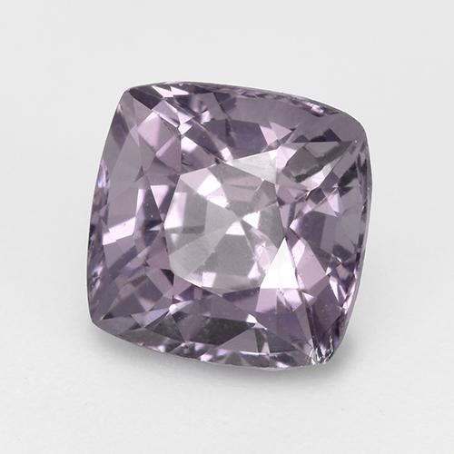 1.36캐럿 천연 회보라색 스피넬, 쿠션 컷, 6.1×6 mm, VVS-VS