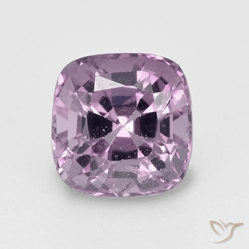 1.10ct 자연스러운 라이트 그레이프 퍼플 스피넬, 방석, VVS-VS