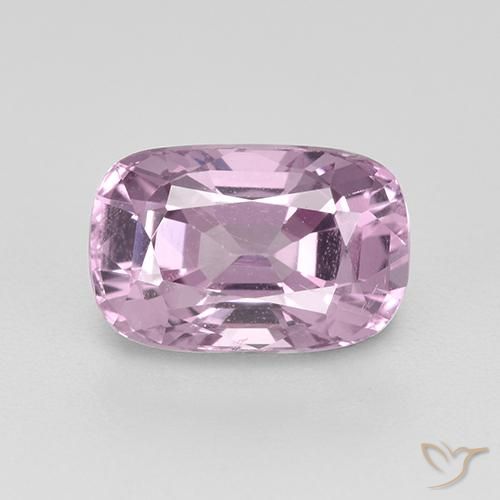 1.33ct 자연스러운 매우 밝은 분홍빛이 도는 보라색 스피넬, 방석, VVS-VS