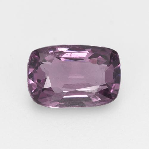 0.82캐럿 천연 그레이프 퍼플 스피넬, 쿠션 컷, 6.6×4.4 mm, VVS-VS