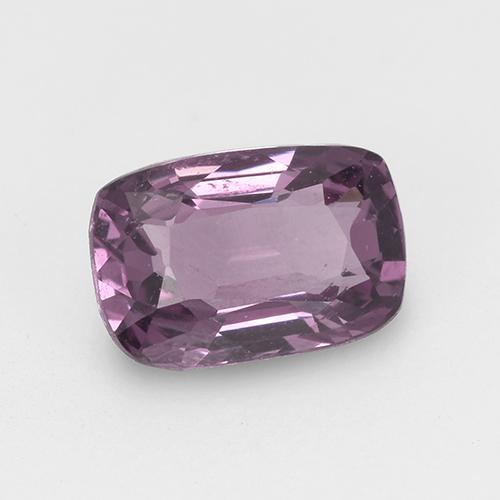 0.82캐럿 천연 그레이프 퍼플 스피넬, 쿠션 컷, 6.6×4.4 mm, VVS-VS