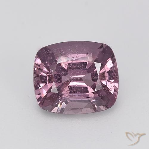 1.27ct 자연스러운 그레이프 퍼플 톤 스피넬, 방석, VS