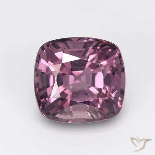 1.55ct 자연스러운 플럼 퍼플 스피넬, 방석, VVS-VS