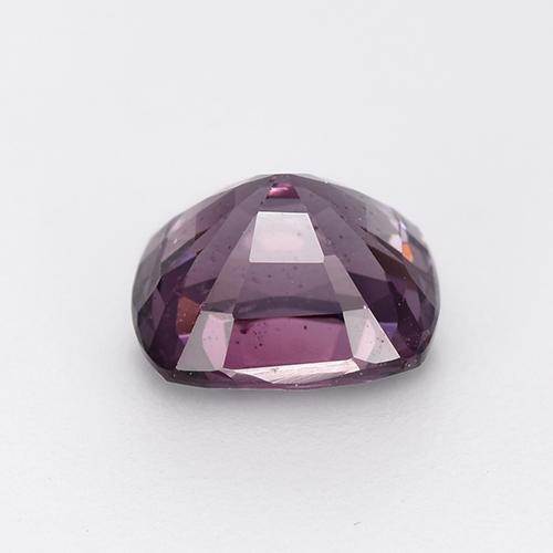 1.33캐럿 천연 미디엄 다크 퍼플 스피넬, 쿠션 컷, 6.5×5.7 mm, VS
