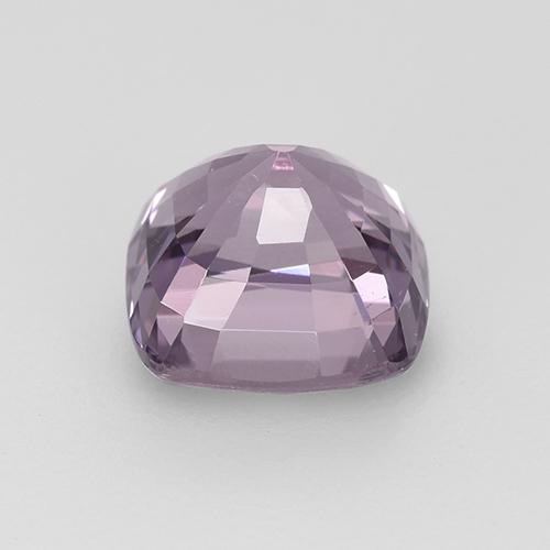 1.59캐럿 천연 라이트 그레이프 퍼플 스피넬, 쿠션 컷, 6.4×6.3 mm, VVS
