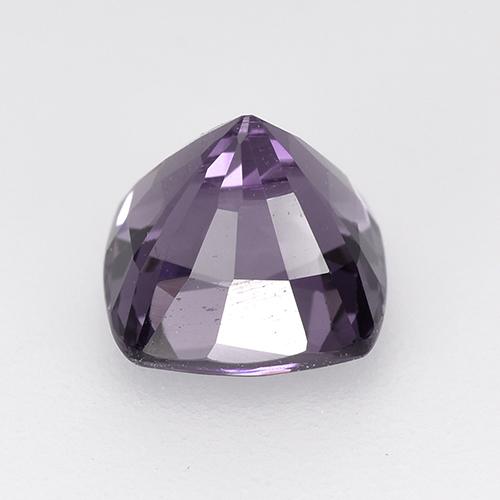1.86캐럿 천연 다크 바이올렛 스피넬, 쿠션 컷, 6.5×6.3 mm, VVS-VS