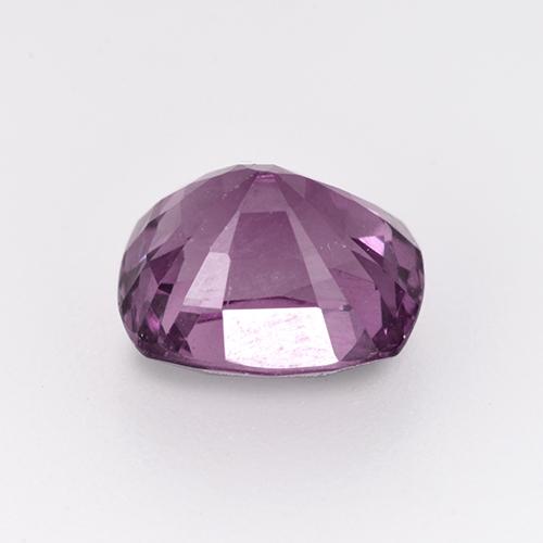 1.27캐럿 천연 미디엄 라이트 퍼플 스피넬, 쿠션 컷, 6.5×5.7 mm, VS