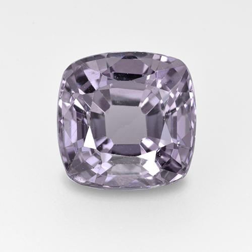 1.72캐럿 천연 회보라색 스피넬, 쿠션 컷, 6.7×6.7 mm, VS