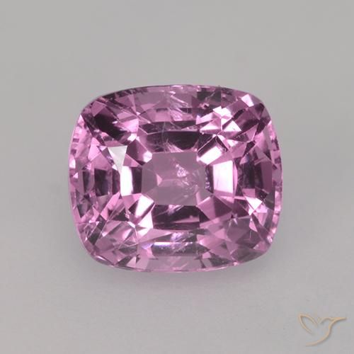 1.28ct 자연스러운 딥 라벤더 스피넬, 방석, VS