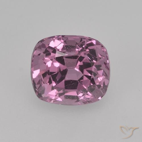 1.44ct 자연스러운 딥 모브 스피넬, 방석, VS