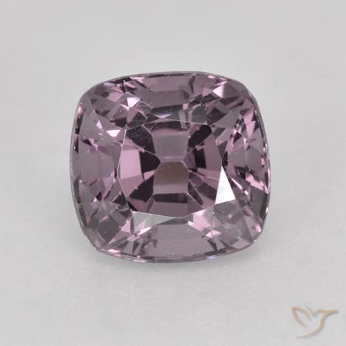 1.56ct 자연스러운 그레이 퍼플 스피넬, 방석, VVS-VS