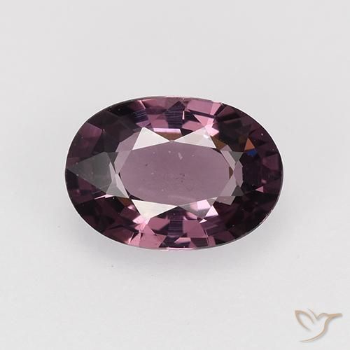 0.82ct 자연스러운 미디엄 퍼플 스피넬, 타원형, VVS-VS