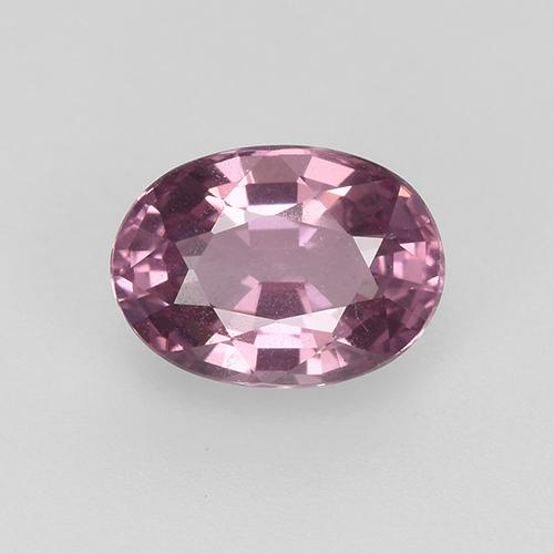 0.78캐럿 천연 미디엄 퍼플 스피넬, 타원형 컷, VVS-VS