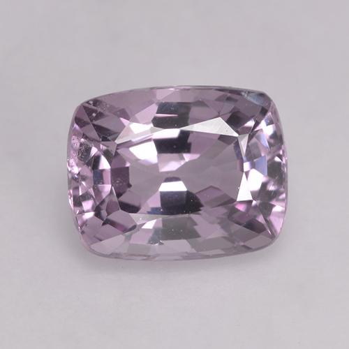 1.72캐럿 천연 미디엄 퍼플 스피넬, 쿠션 컷, 7.7×6.1 mm, VVS-VS