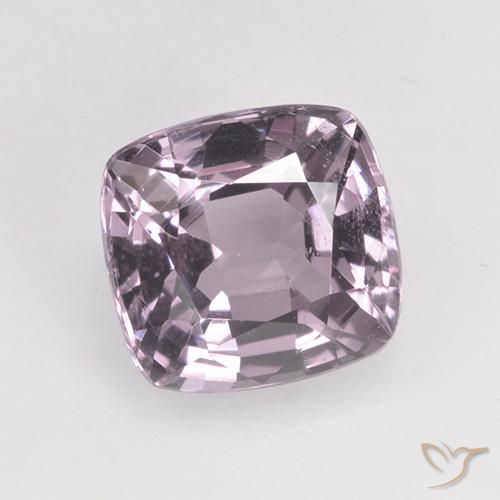 1.45ct 자연스러운 라이트 그레이쉬 퍼플 스피넬, 방석, VS