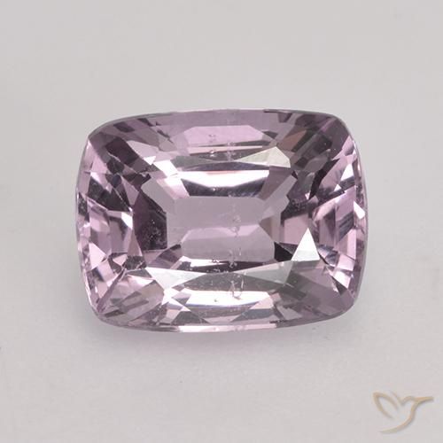 1.46ct 자연스러운 회색 분홍빛이 도는 보라색 스피넬, 방석, VS