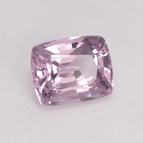 1.57캐럿 천연 미디엄 핑크 스피넬, 쿠션 컷, 7.4×6 mm, VVS-VS