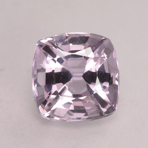 1.43캐럿 천연 라이트 퍼플 스피넬, 쿠션 컷, 6.5×6.4 mm, VVS-VS