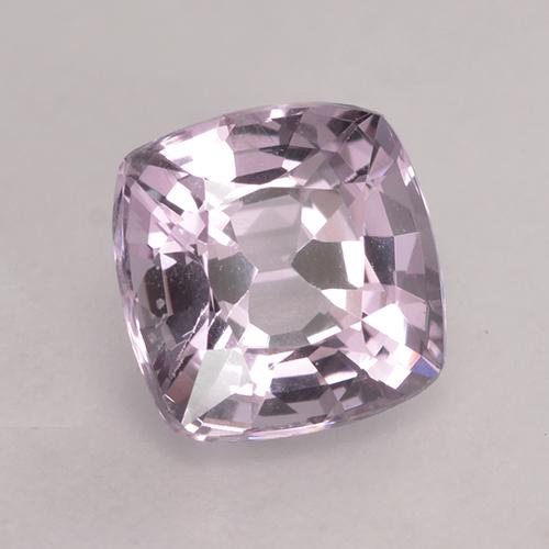 1.43캐럿 천연 라이트 퍼플 스피넬, 쿠션 컷, 6.5×6.4 mm, VVS-VS