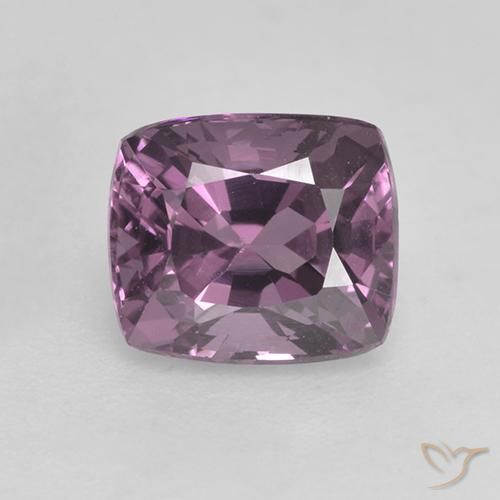 1.54ct 자연스러운 미디엄 다크 바이올렛 스피넬, 방석, VVS-VS