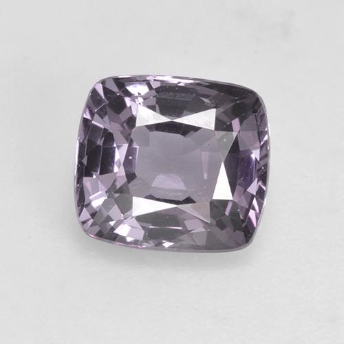 1.46캐럿 천연 미디엄 바이올렛 스피넬, 쿠션 컷, 6.9×6.2 mm, VVS-VS