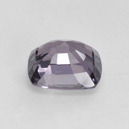 1.46캐럿 천연 미디엄 바이올렛 스피넬, 쿠션 컷, 6.9×6.2 mm, VVS-VS