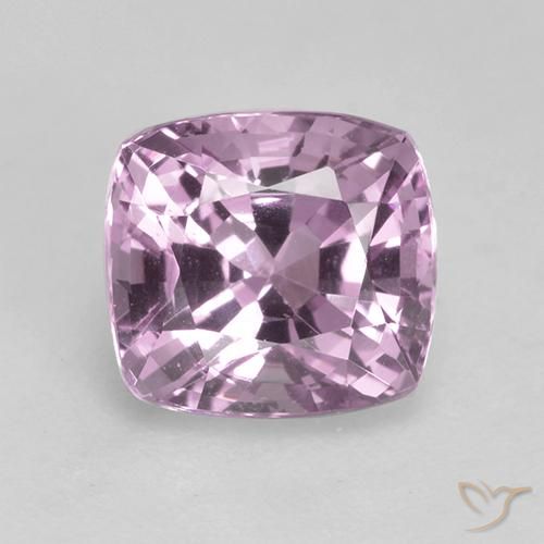 1.62ct 자연스러운 라이트 그레이쉬 바이올렛 스피넬, 방석, VVS-VS
