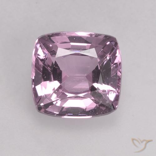 1.51ct 자연스러운 라이트 그레이쉬 바이올렛 스피넬, 방석, VS