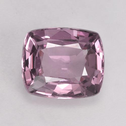 1.80캐럿 천연 미디엄 퍼플 스피넬, 쿠션 컷, 7.7×6.6 mm, VS