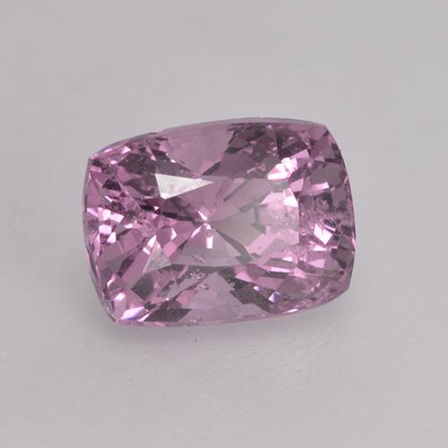 1.46캐럿 천연 그레이프 퍼플 스피넬, 쿠션 컷, 6.9×5.1 mm, VS