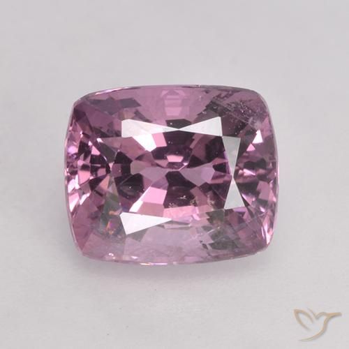 1.64ct 자연스러운 딥 라벤더 스피넬, 방석, VS