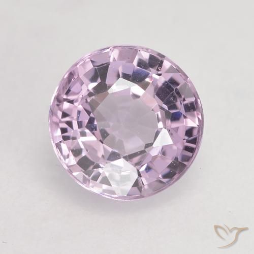 0.64ct 자연스러운 매우 밝은 보라색 스피넬, 둥근, VVS-VS