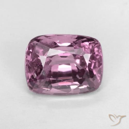 1.66ct 자연스러운 딥 퍼플 스피넬, 방석, VS