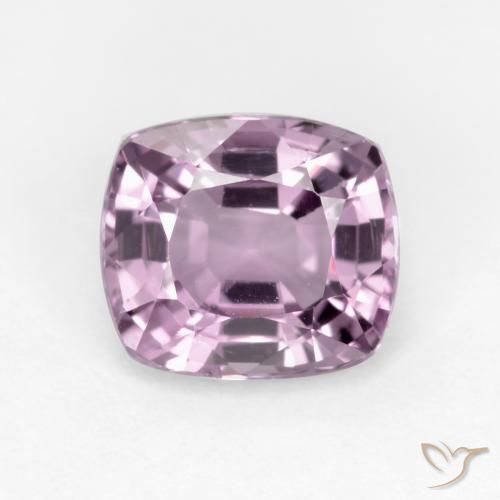 1.25ct 자연스러운 라이트 핑크-바이올렛 스피넬, 방석, VS