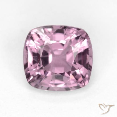 1.33ct 자연스러운 미디엄 라이트 퍼플 스피넬, 방석, VS