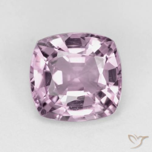 1.24ct 자연스러운 미디엄 퍼플 스피넬, 방석, VS