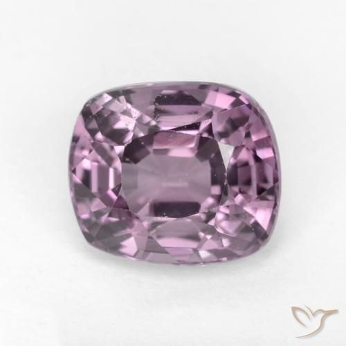 1.17ct 자연스러운 그레이프 퍼플 스피넬, 방석, VS