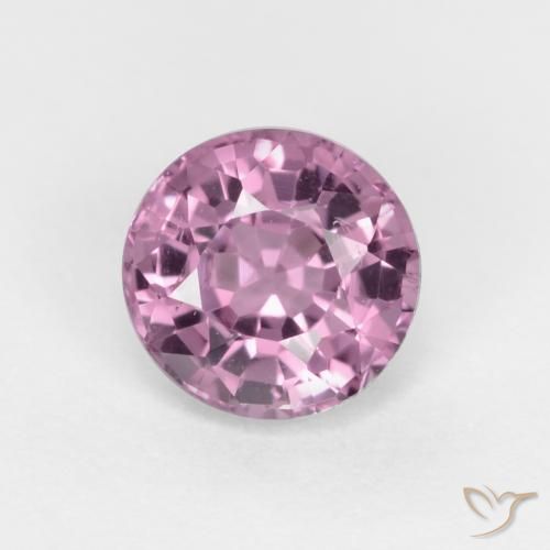 0.57ct 자연스러운 미디엄 퍼플 스피넬, 둥근, VS