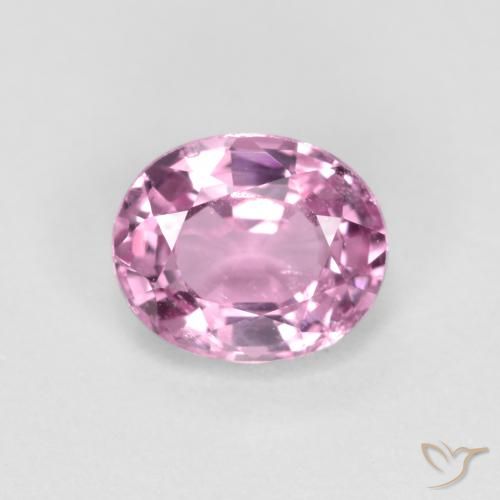 0.62ct 자연스러운 라이트 퍼플 스피넬, 타원형, VS-SI